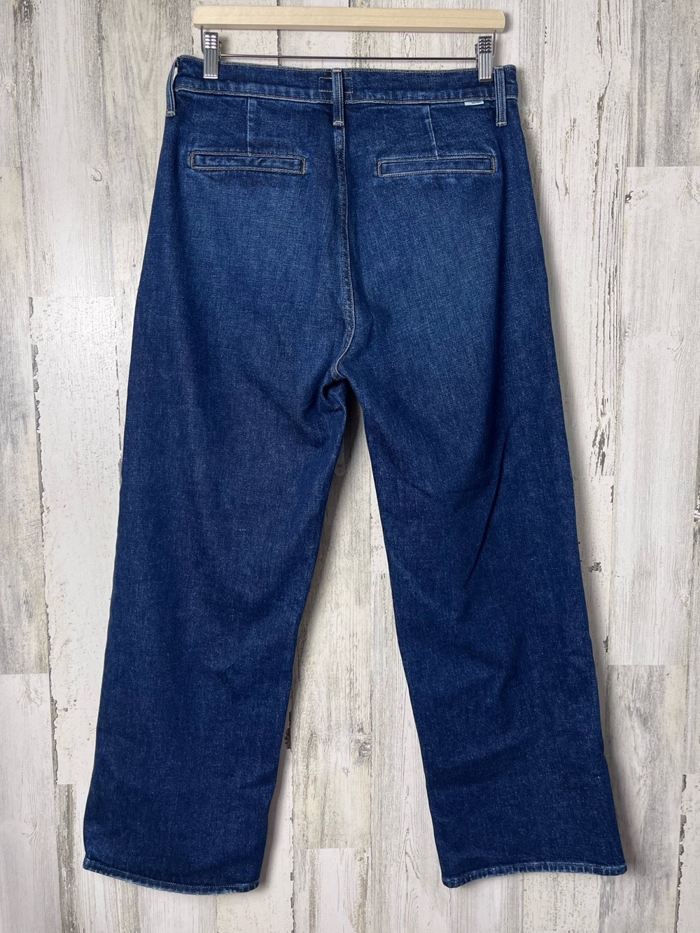 MOTHER Deep Blue The Dodger Prep Ankle Jeans 29 - Picture 2 of 14